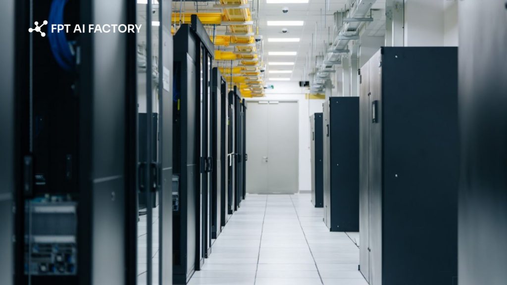 A GPU cluster is a sophisticated network of multiple computers