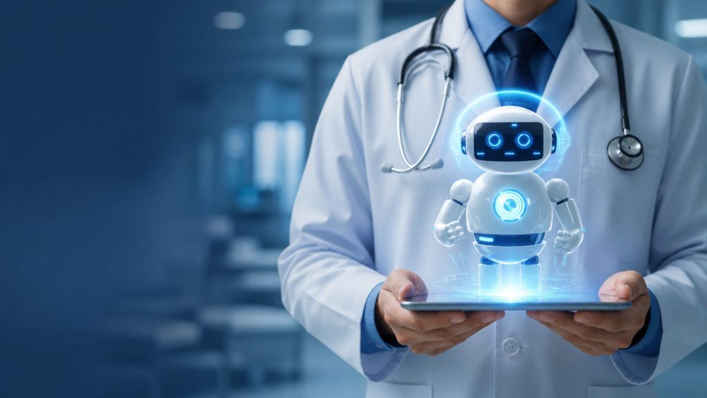 AI chatbot enhancing healthcare with intelligent support and digital care solutions 
