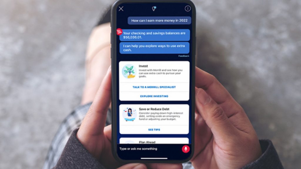 Erica is Bank of America’s AI assistant that simplifies banking through conversation 