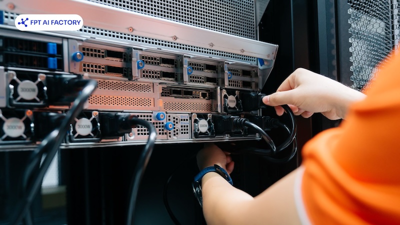 Challenges of AI data centers