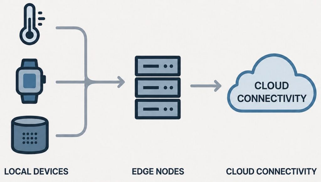 Edge computing processes data closer to devices for faster, real-time responses 