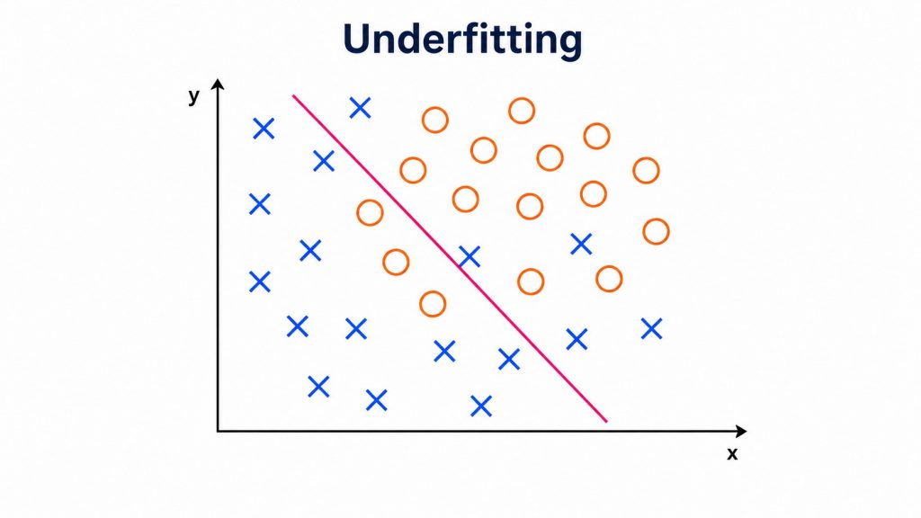reasons to underfitting