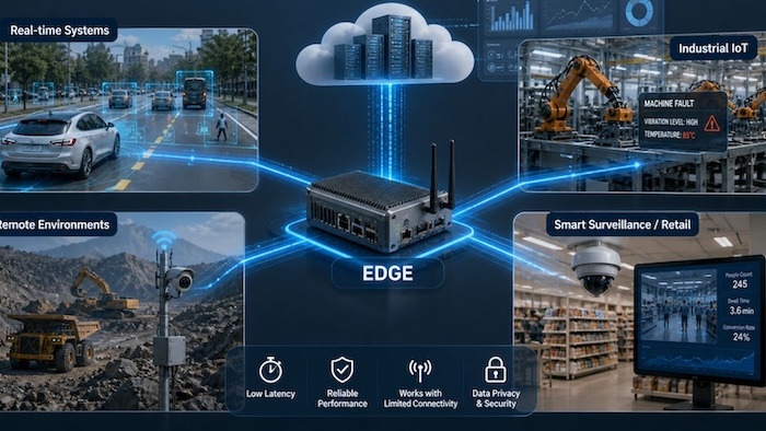 Edge computing enables instant decisions by processing data right where it’s generated