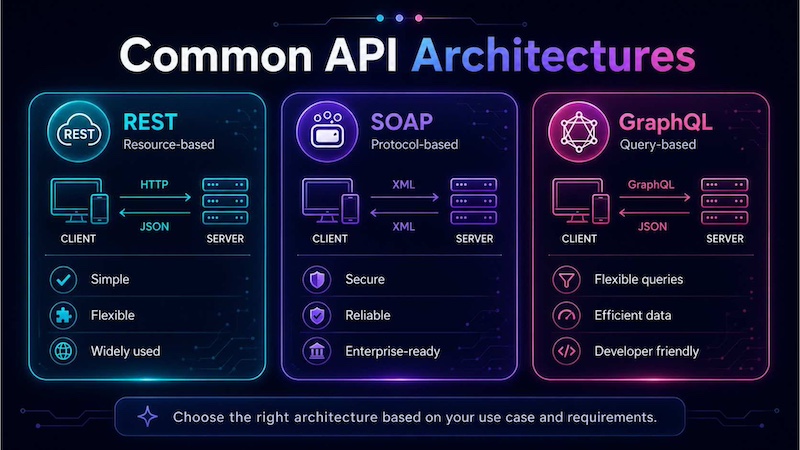 GraphQL APIs is one of API Architectures