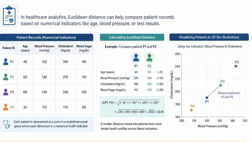 Distance metrics for clustering in difference industry