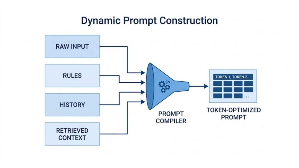 dynamic prompt construction process