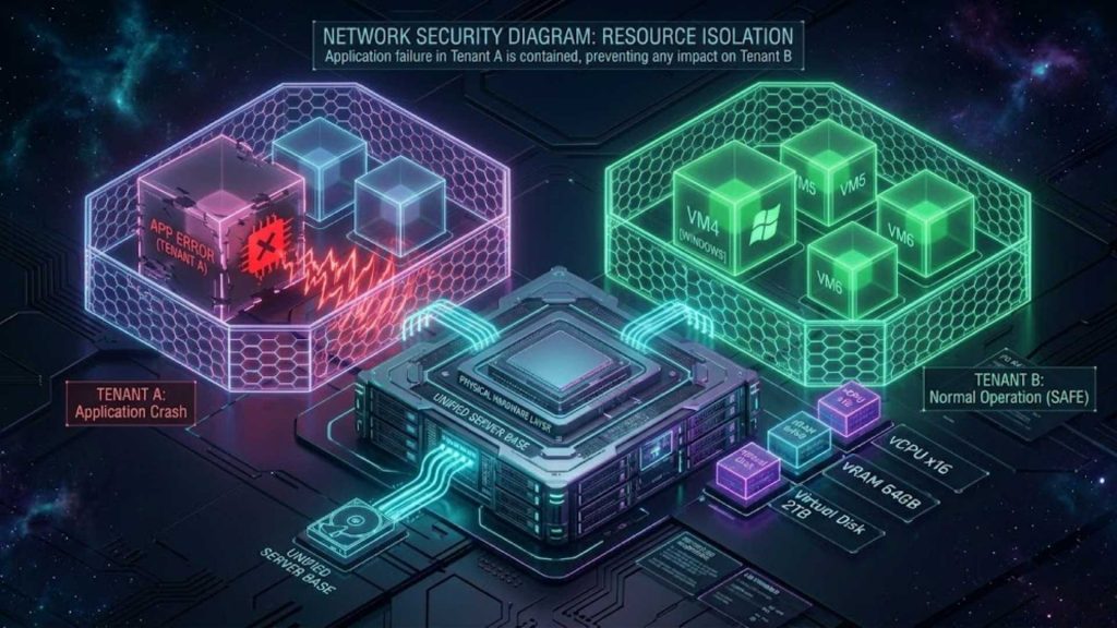 vm resource isolation multi tenancy security