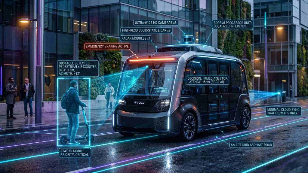edge ai is used when applications need instant response such as detecting humans