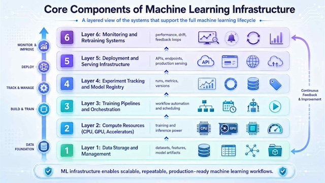 Core Components of Machine Learning Infrastructure