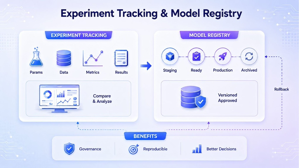 Experiment tracking and model