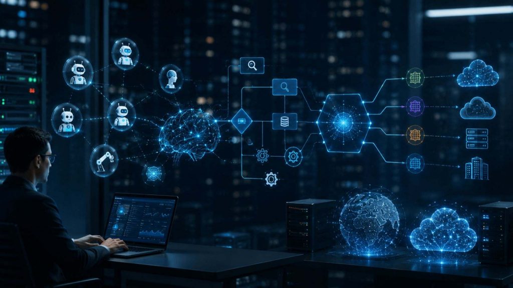 AI orchestration evolving into the intelligence layer for autonomous AI systems