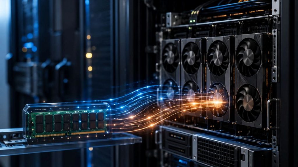 Limited GPU memory can reduce AI training efficiency