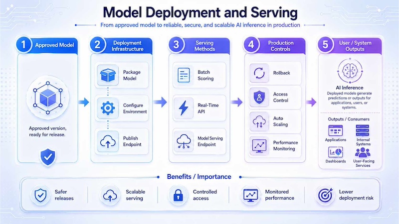 Model deployment and serving