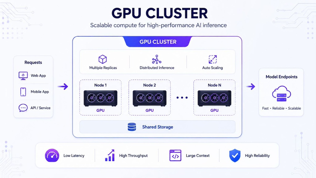 GPU Cluster provides scalable compute