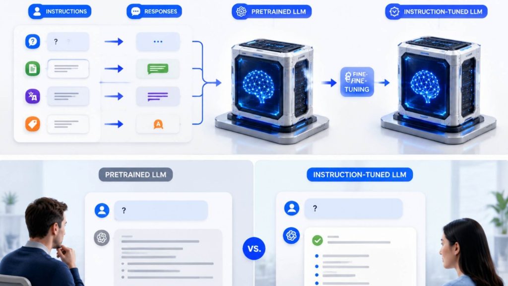 instruction tuning trains AI models to better understand and follow natural language instructions