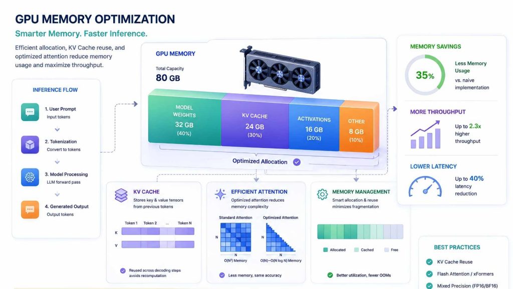memory optimization improves LLM inference efficiency