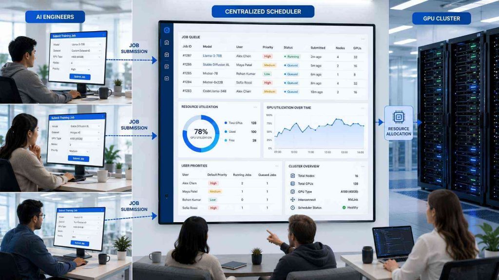 Slurm enables multiple users to share AI computing resources efficiently 